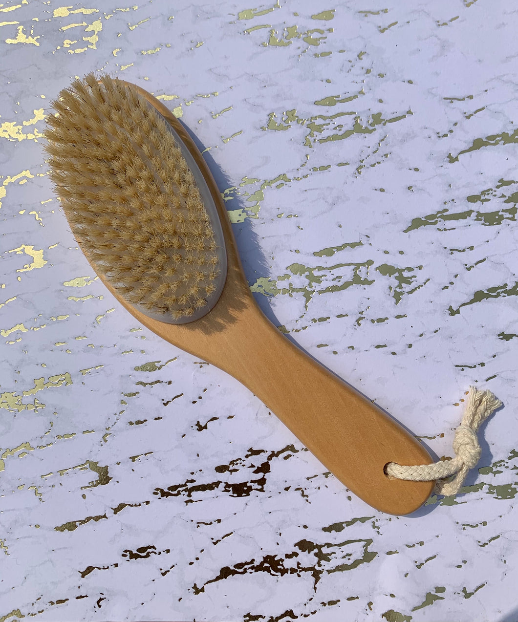 Curved Handle Dry Brush